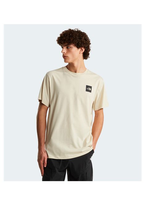 T-shirt The North Face Evolution Box Half Dome Regular Desert Stone Uomo THE NORTH FACE | T-shirt | NF0A8G9C-DOM